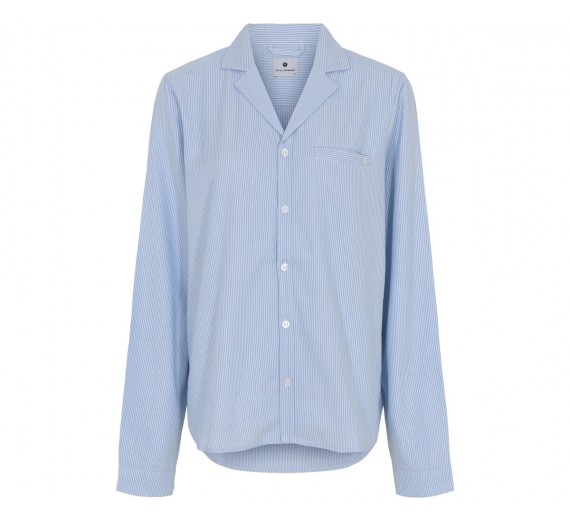 Bambus Nat-Skjorte Dame, Lyseblå JBS of Denmark Str. 2X-Large