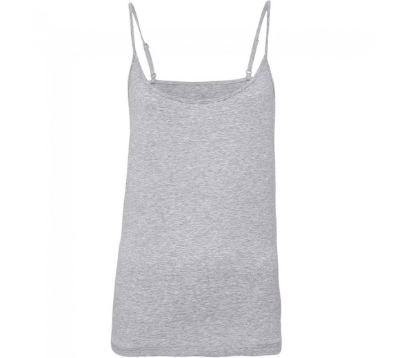 JBS of DK womens strap top bambus - Meleret Grå str. XL