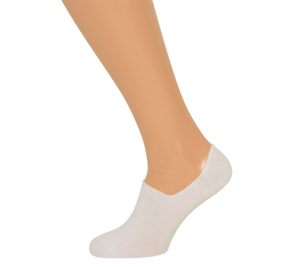 JBS Usynlige Strømper Hvid Str. 40-47