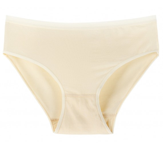 3-pak bambus brief trusser, råhvid, str. medium 3-pak bambus brief trusser, råhvid, str. medium