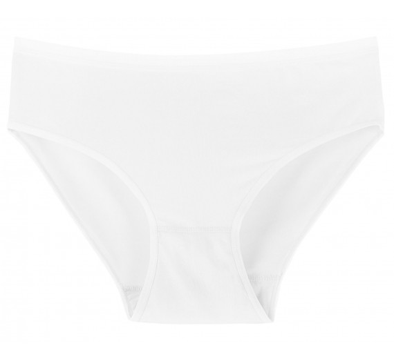 3-pak bambus brief trusser, hvid, str. large