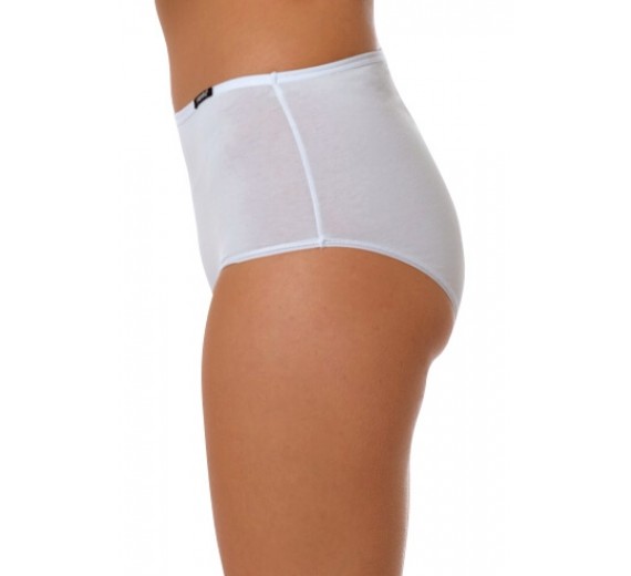 3-Pak Maxi Brief Trusser, Hvid, Str. Small 3-Pak Maxi Brief Trusser, Hvid, Str. Small