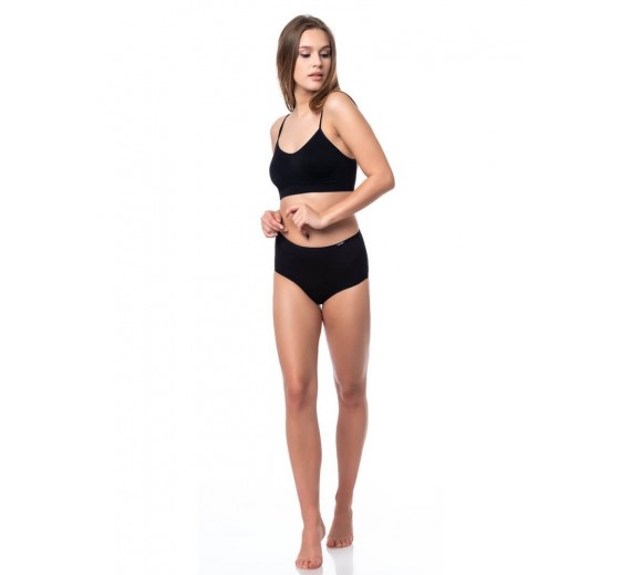 3-Pak Maxi Brief Trusser, Sort, Str. Small 3-Pak Maxi Brief Trusser, Sort, Str. Small
