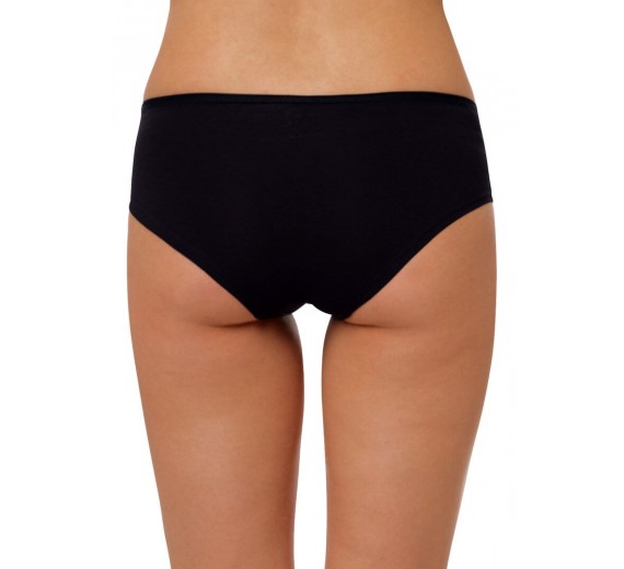 3-Pak Hipster Trusser, Sort, Str. Medium 3-Pak Hipster Trusser, Sort, Str. Medium