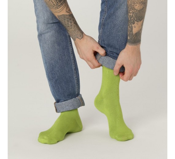 Bambusstrømper Til Mænd, Grøn, CPH Sock Company, Str. 40-47