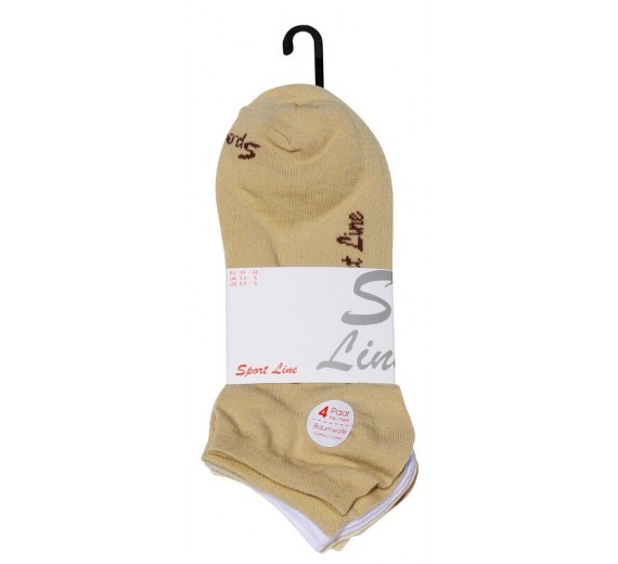 4 par Ladies Trainer Socs, "Nature" 4 par Ladies Trainer Socs, "Nature"
