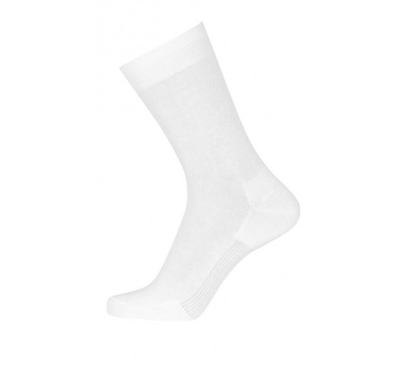 Hvide Egtved Bomuld Sokker "Ventilated Sole" Str. 40-45