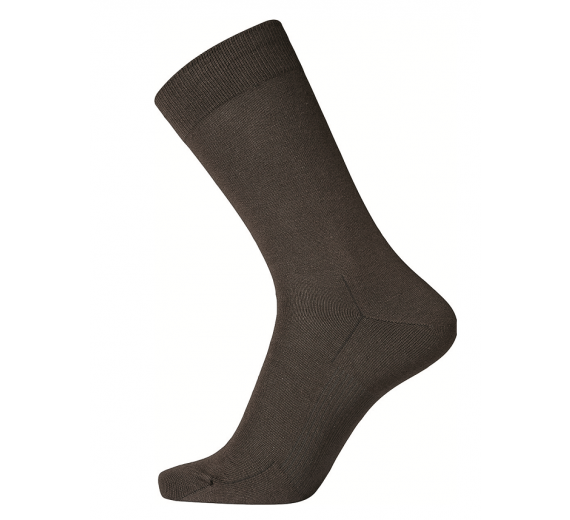 Brune Egtved Bomuld strømper "Ventilated Sole" Str. 40-45