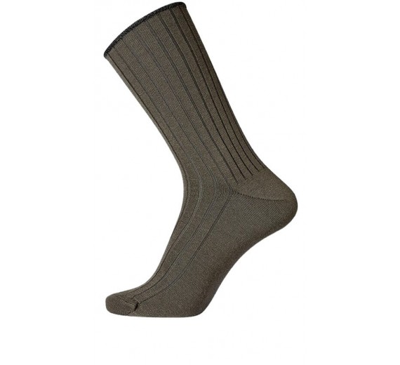 Brune Egtved Uldstrømper "Uden Elastik" Str. 45-48