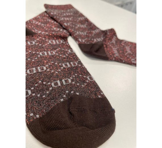 decoyanklesockglitterbrunkobberstr3741-32