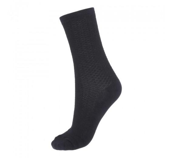 Socks CPH Damestrømpe Med Strukturstrik, Navy, Str. 36-40