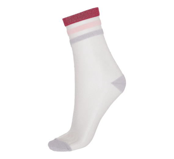 Socks CPH- Damestrømper transparent Lys Lilla