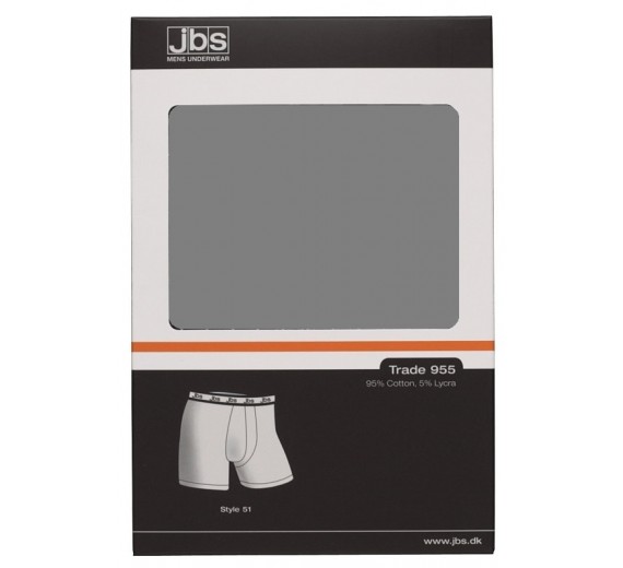 Mørkegrå boxershorts / tights med JBS logo, str. large