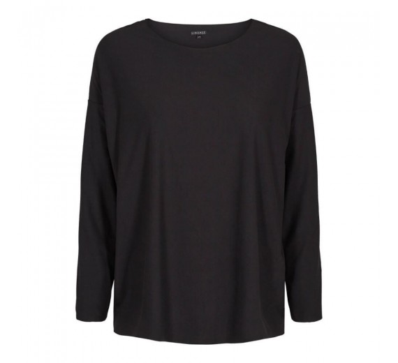  Liberté Alma Langærmet Top Sort - Str. L/XL