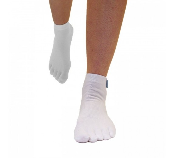 Ankel Tåsokker, ToeToe Essential Anklet Hvid Str. 35-46