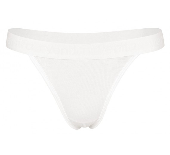 G-streng trusser i bambus, hvid, str. large