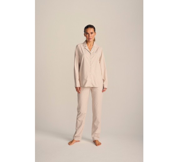 Bambus Pyjamas Bukser, Dame, Beige, JBS of Denmark, Str. XL