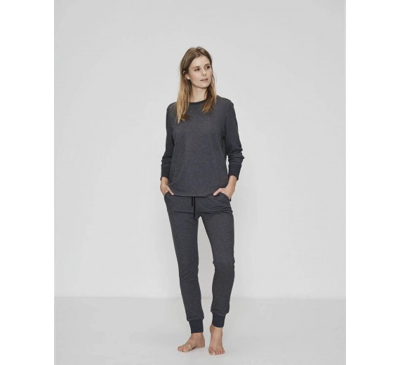 Bambus sweatpants til damer, JBS of Denmark, mørkegrå, str. XL