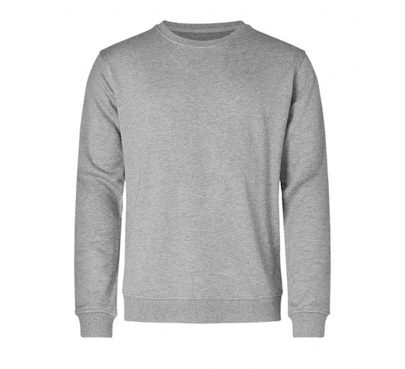 Bambus Sweatshirt Til Mænd, Resteröds, Grå, Str. Large