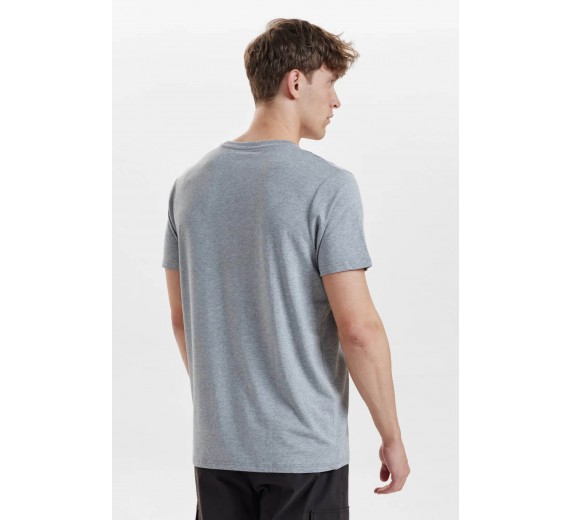 Bambus t-shirt til mænd, Resteröds, Grå, Str. Medium