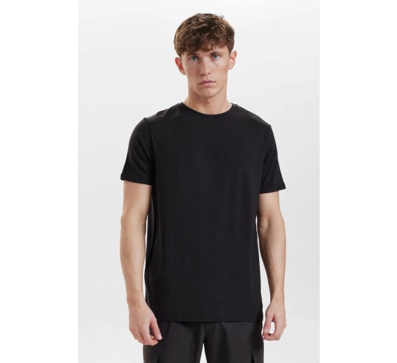 Bambus t-shirt til mænd, Resteröds, Sort, Str. 2XL