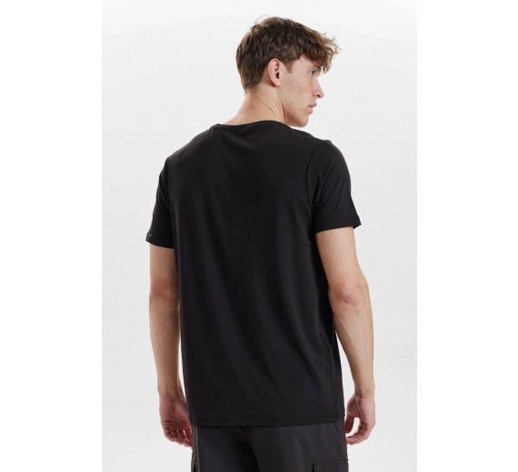 Bambus t-shirt til mænd, Resteröds, Sort, Str. Medium