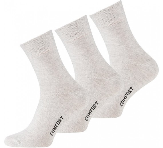 Beige Diabetes Strømper - Str. 39-42