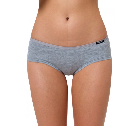 3-Pak Hipster Trusser, Grå Melange, Str. XL