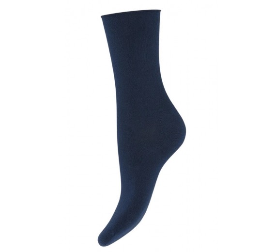 Blå Decoy Bambusstrømper - Str. 37-41