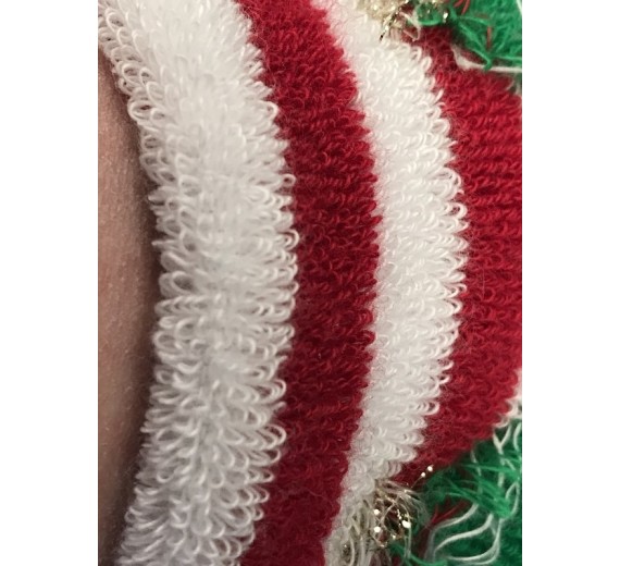 Julesokker Med Julemand Vinterstrik Str. 35-38