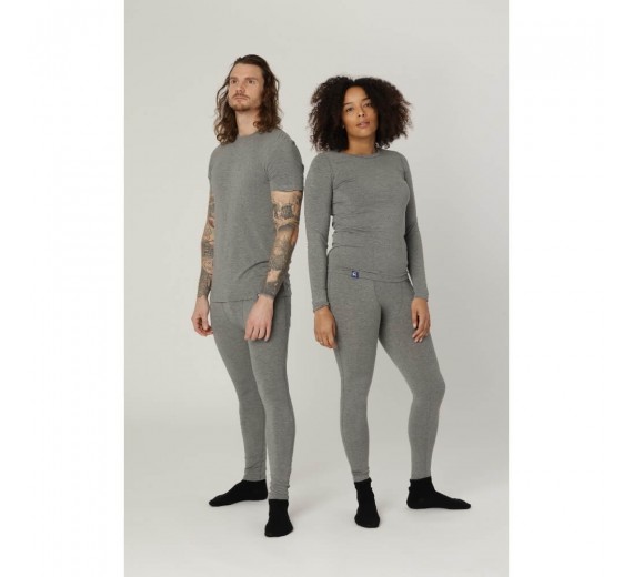 Long Johns i merino uld til mænd, Coastland of Denmark, grå, str. 2XL