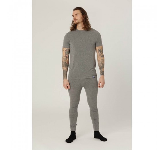 Long Johns i merino uld til mænd, Coastland of Denmark, grå, str. medium