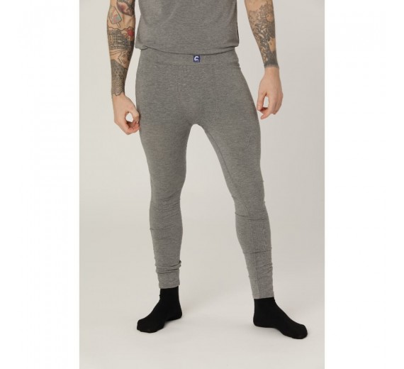 Long Johns i merino uld til mænd, Coastland of Denmark, grå, str. 2XL