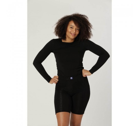 Indershorts i merinould, dame, Coastland of Denmark, sort, str. Small