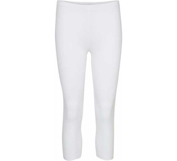 DECOY capri viscose stretch - Hvid str. 3X-Large