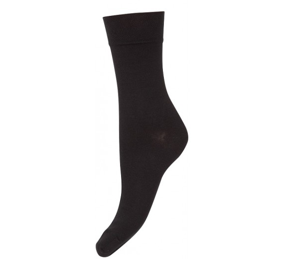 Decoy Damestrømper Med Soft Top, Sort - Str. 37-41