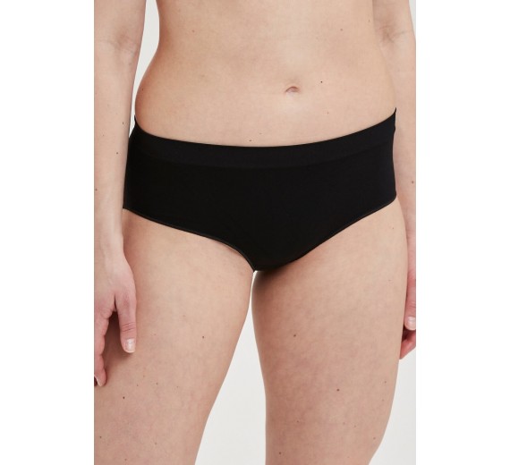 Decoy mikrofiber hipster trusser, sort, str. medium