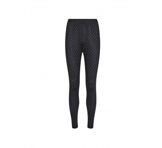Højtaljede microfiber leggings fra Decoy - Koks str. S
