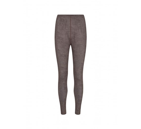 Højtaljede microfiber leggings fra Decoy - Mocca str. XL