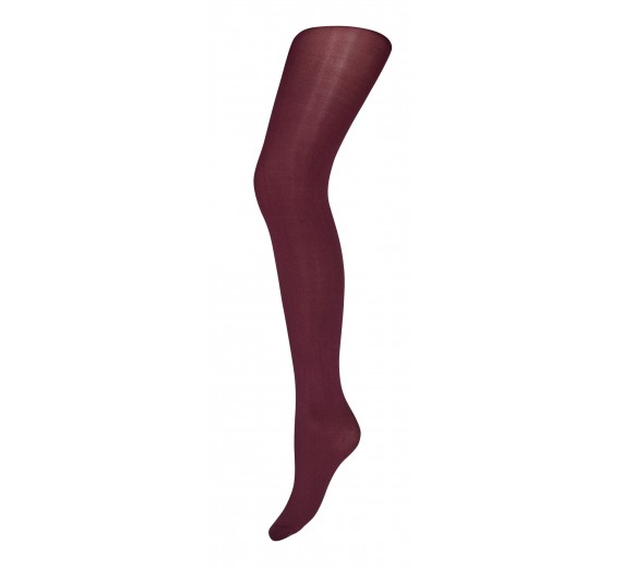 Decoy Microfiber Strømpebukser 60 denier, Bordeaux rød - Str. XL