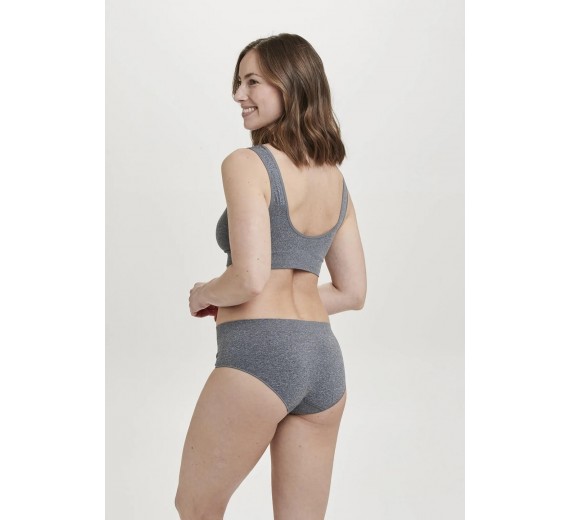 Decoy microfiber hipster grå, medium