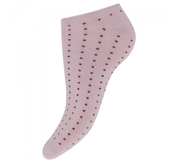 Decoy Sneaker Sock Bamboo - Rosa Dot Str. 37-41