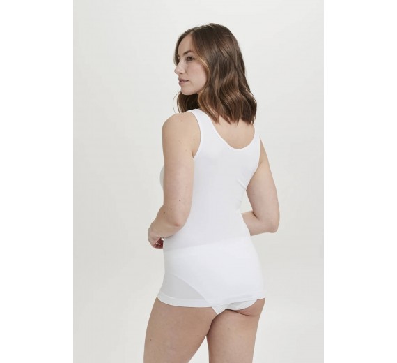 Decoy top med brede stropper, dame, hvid, str. XL Decoy top med brede stropper, dame, hvid, str. XL