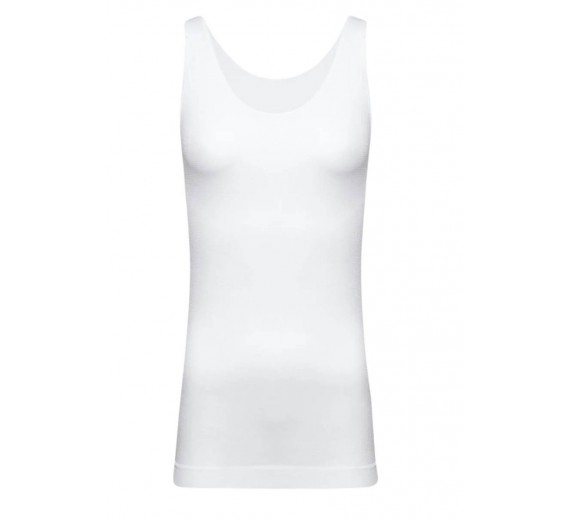Decoy top med brede stropper, dame, hvid, str. XL