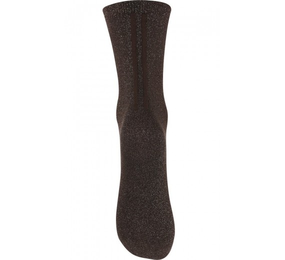 Brune Decoy Glitterstrømper, Str. 37-41