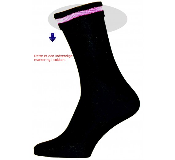 Familie Sokker Pink - Str. 43-46