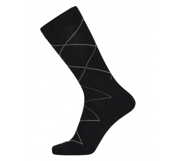 Sorte Egtved Bambusstrømper Med Terner Str. 40-45