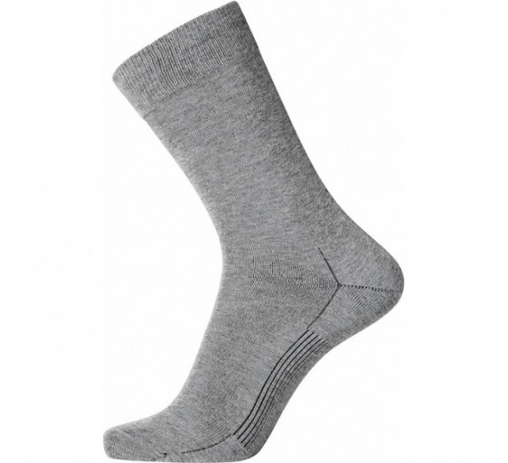 Egtved Bomuld Strømper Med Ventilationssål - Grå str. 40-45