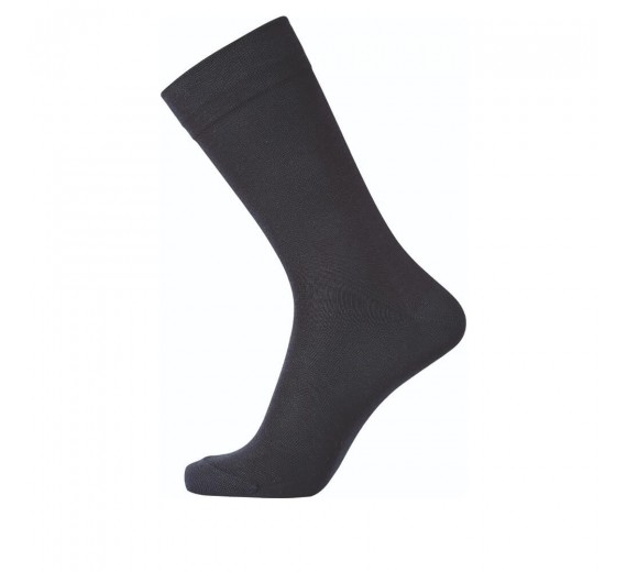 Navy Egtved bomuldsstrømper uden elastik - Str. 45-48