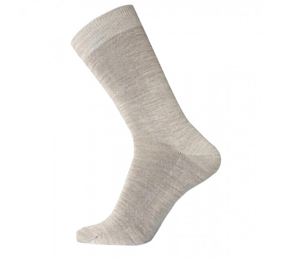 Egtved Twin Sock Uldstrømper Beige Str. 40-45